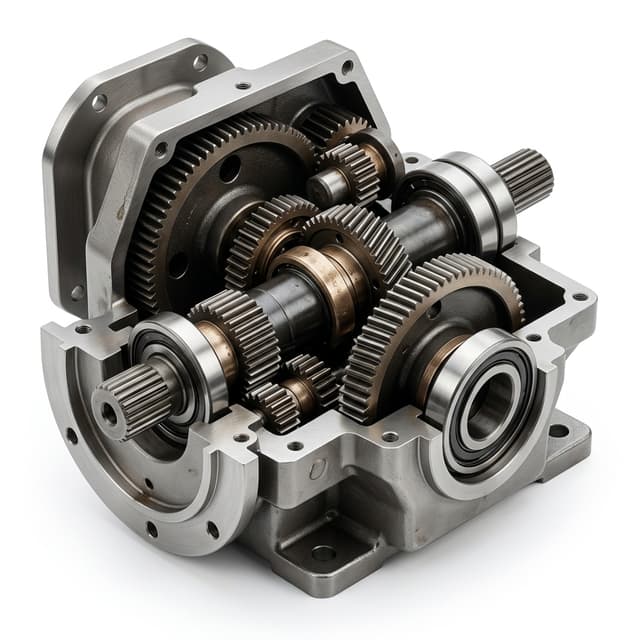 H-Series helical gearbox - heavy parallel shaft