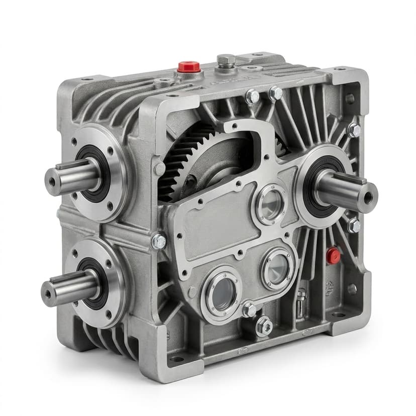 B-Series bevel helical gearbox - massive torque output