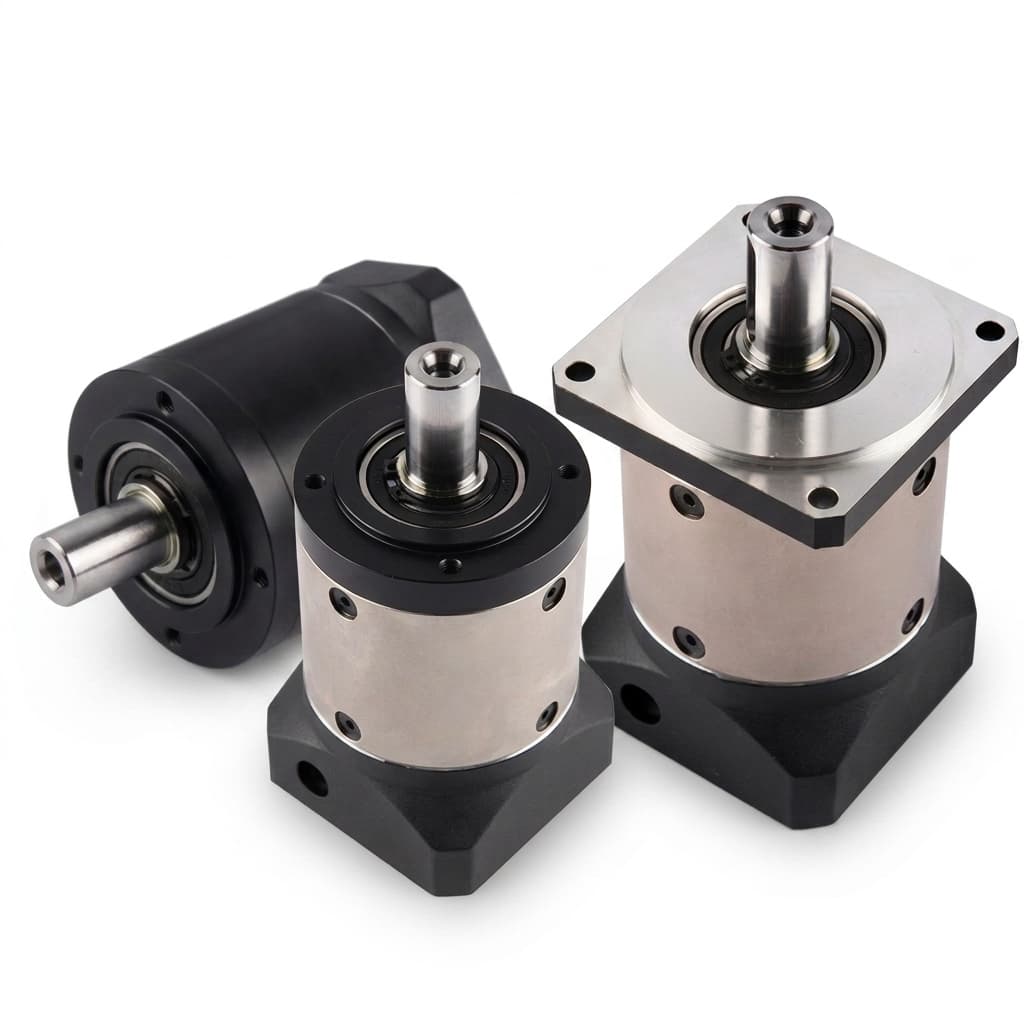 Authentic hollow shaft robotized gearbox