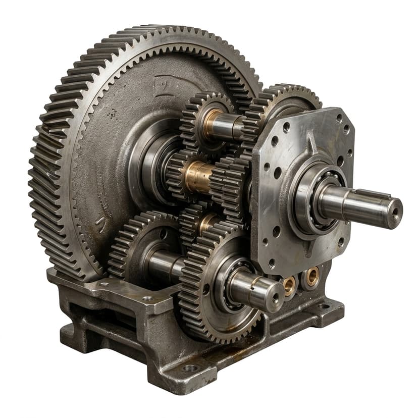 Custom gearbox ratio interface - non-standard servo adapter