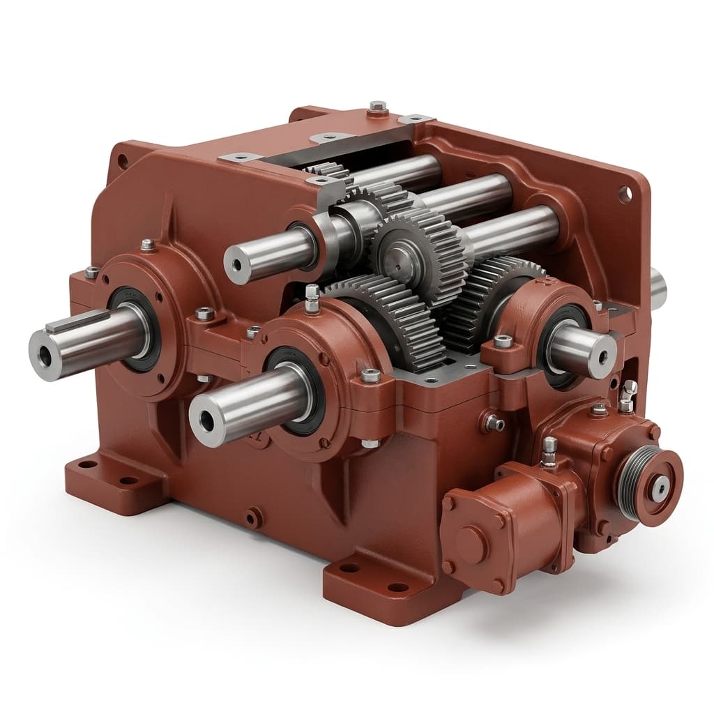 Gearbox export packaging - protected for shipping